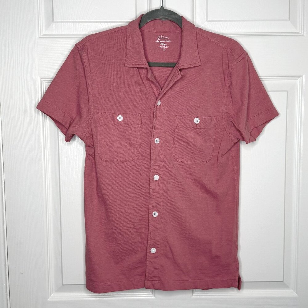 J Crew Garment-dyed Harbor shirt